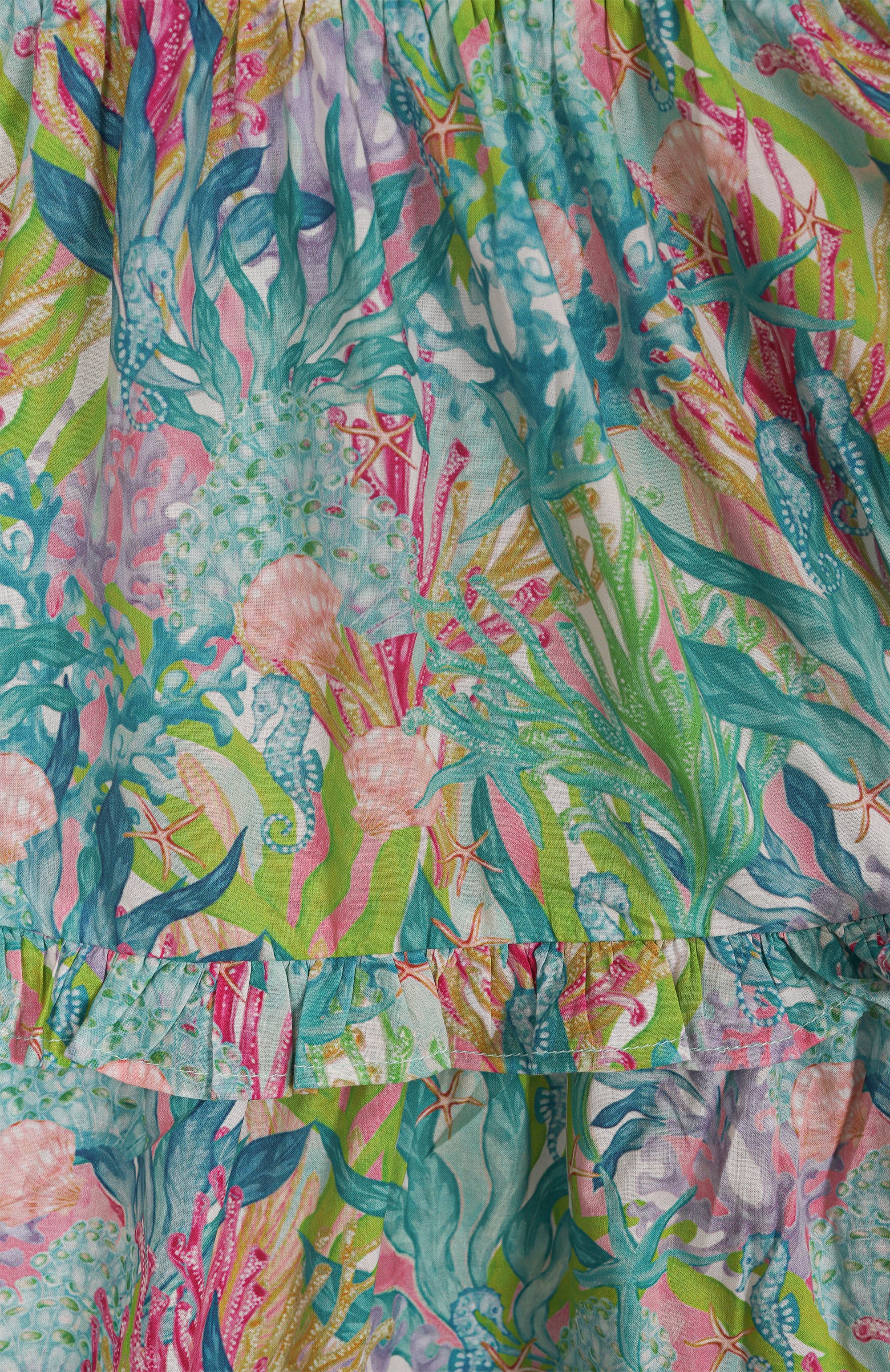 Хлопковый сарафан OLGA VALENTINE разноцветного цвета по цене 16000 руб., арт. 24TD/1A-10A, фото 3 Хлопковый сарафан OLGA VALENTINE, арт. 24TD/1A-10A, фото 3