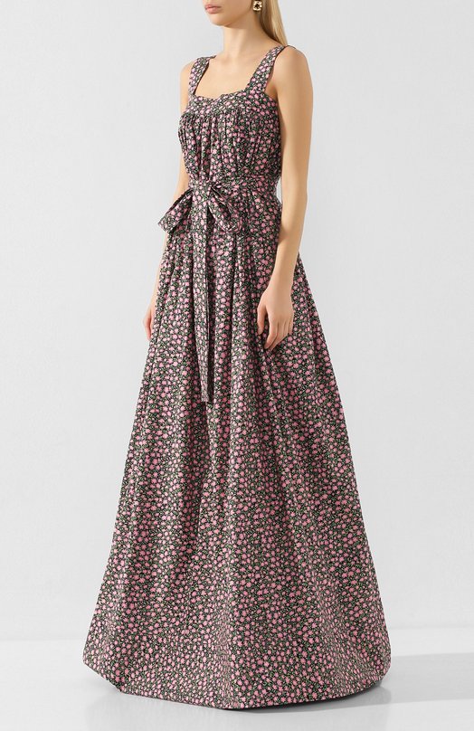 Хлопковое платье La Doublej Разноцветный, фото 3