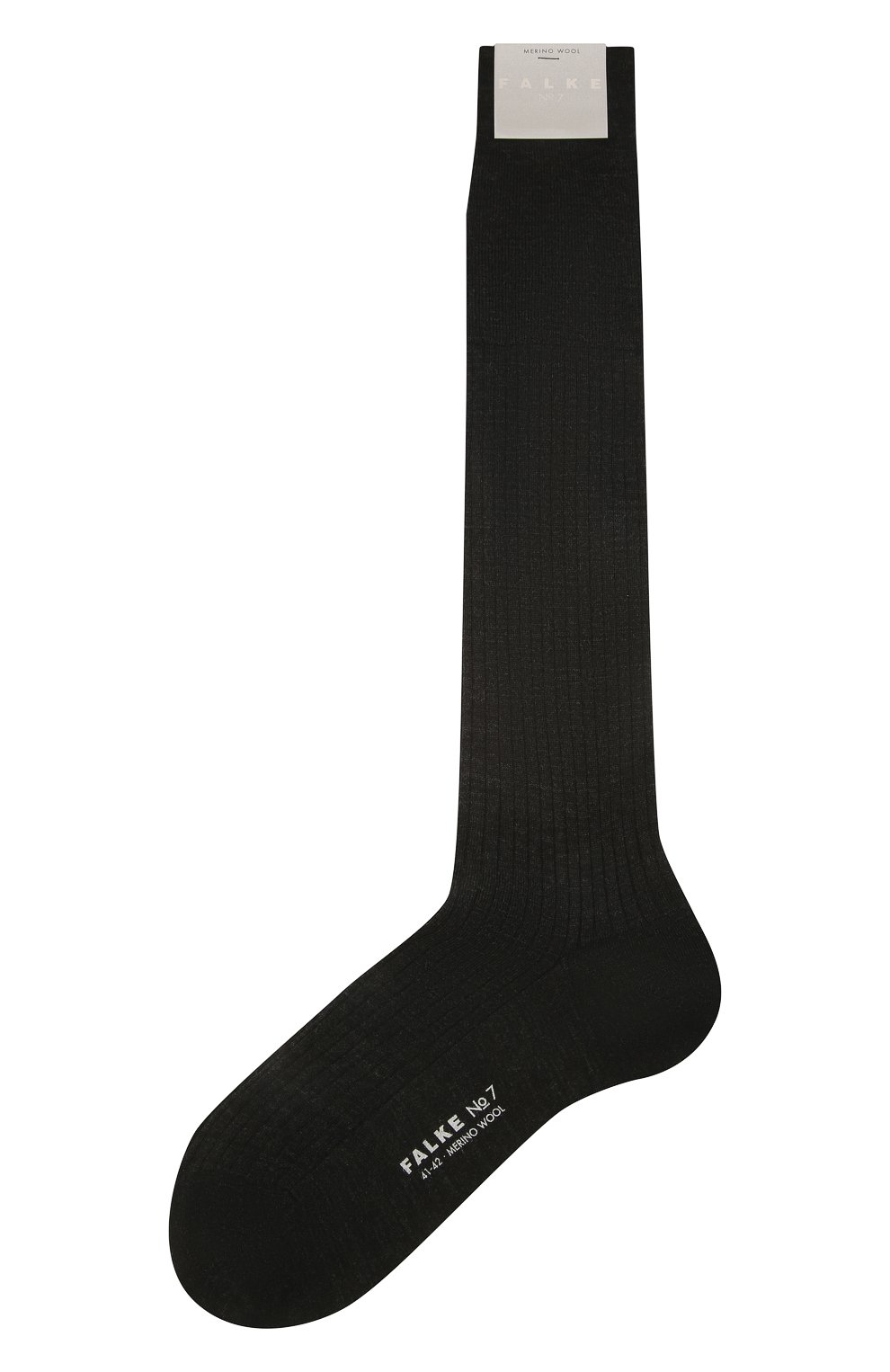 Шерстяные гольфы FALKE темно-серого цвета по цене 5185 руб., арт. 15449, фото 1 Шерстяные гольфы FALKE, арт. 15449, фото 1