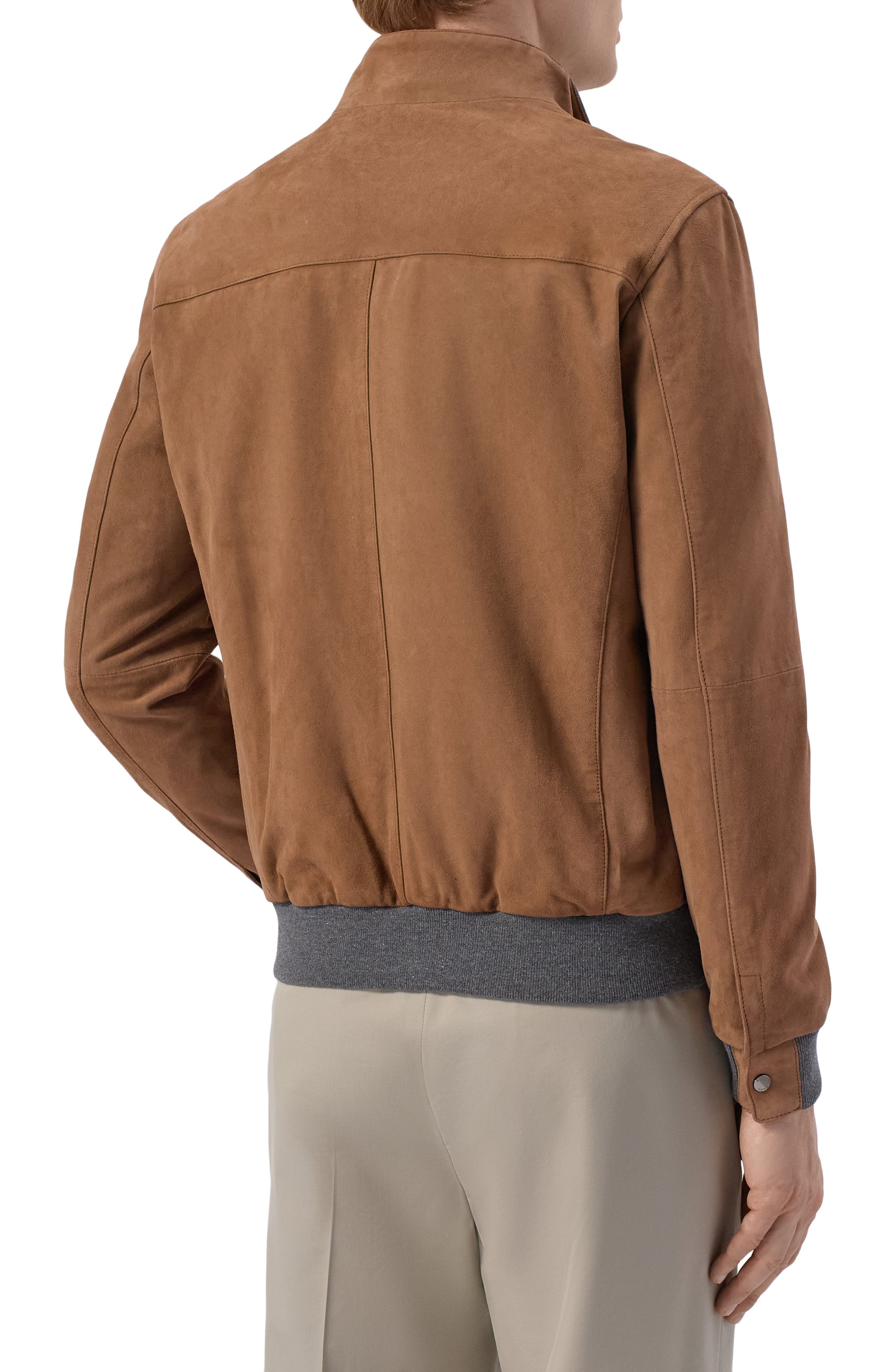 Замшевый бомбер GIMO'S, арт. 6S20.1.163.50/F07, фото 4