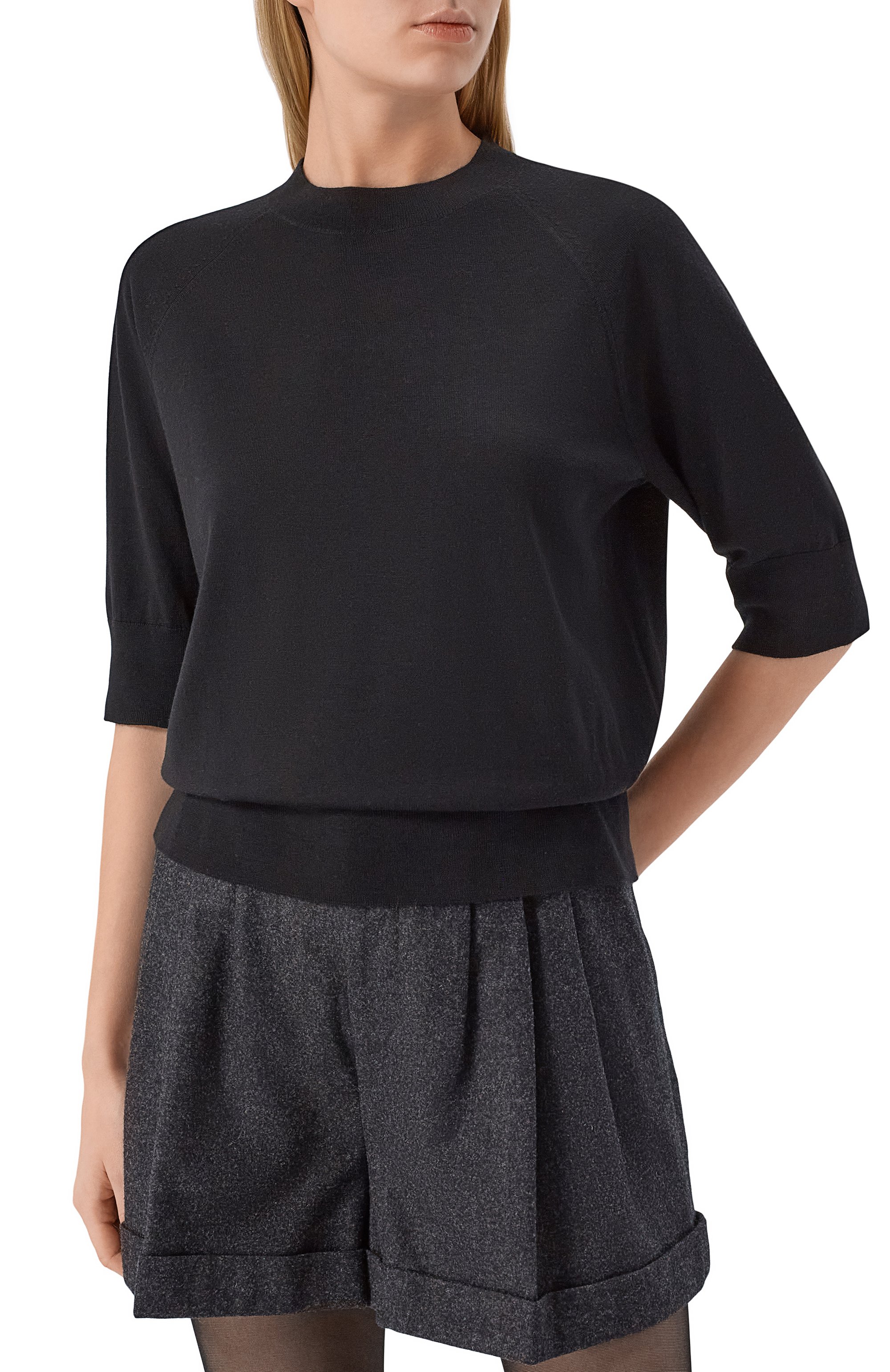 Шерстяной пуловер DRIES VAN NOTEN, арт. 251-011201-1700, фото 3