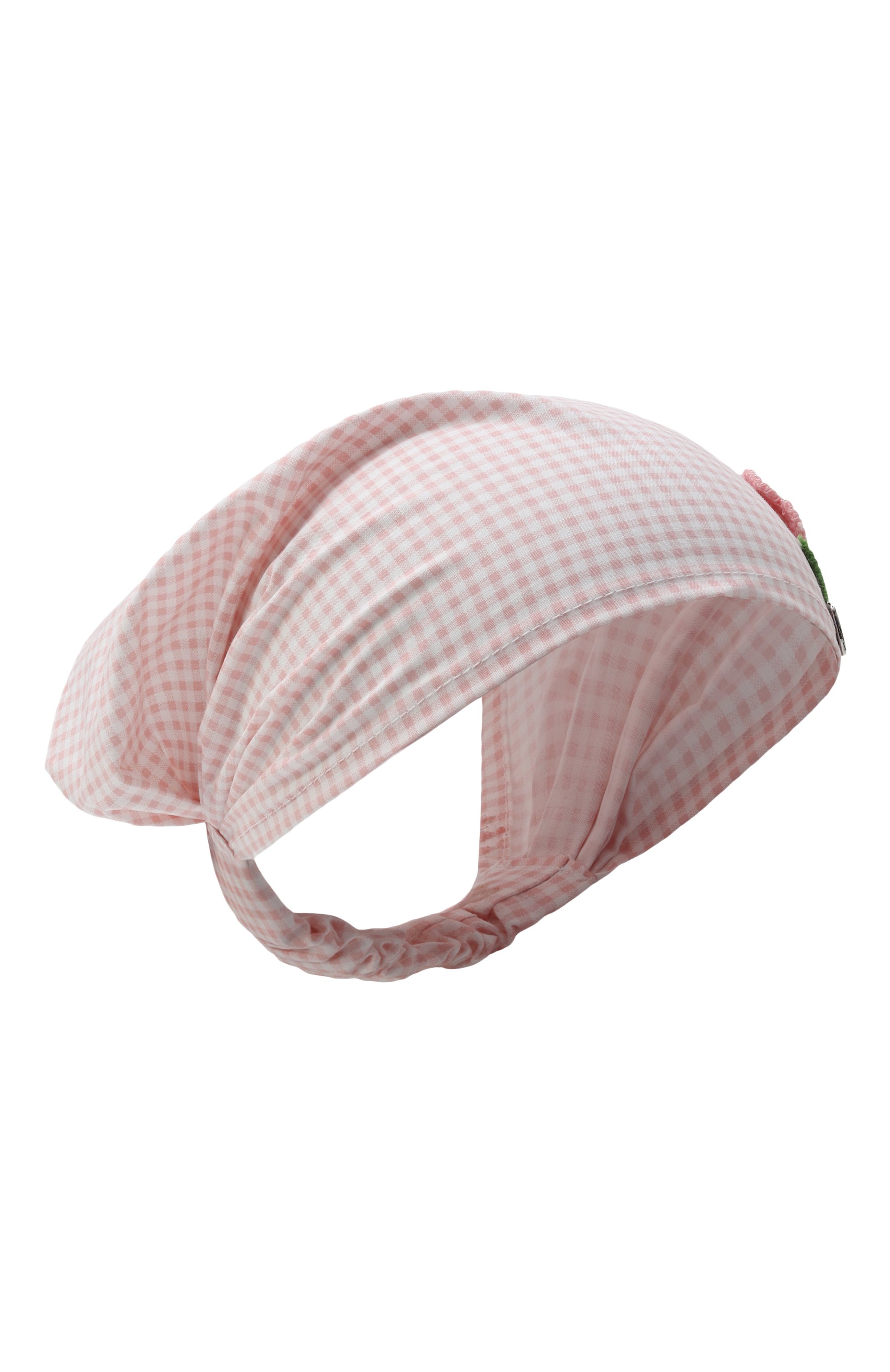 Хлопковая бандана на голову IL TRENINO светло-розового цвета по цене 4795 руб., арт. FB-5045, фото 1 Хлопковая бандана на голову IL TRENINO, арт. FB-5045, фото 1