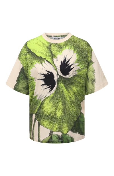 Женская хлопковая футболка KENZO, арт. FB62TS9214SB
