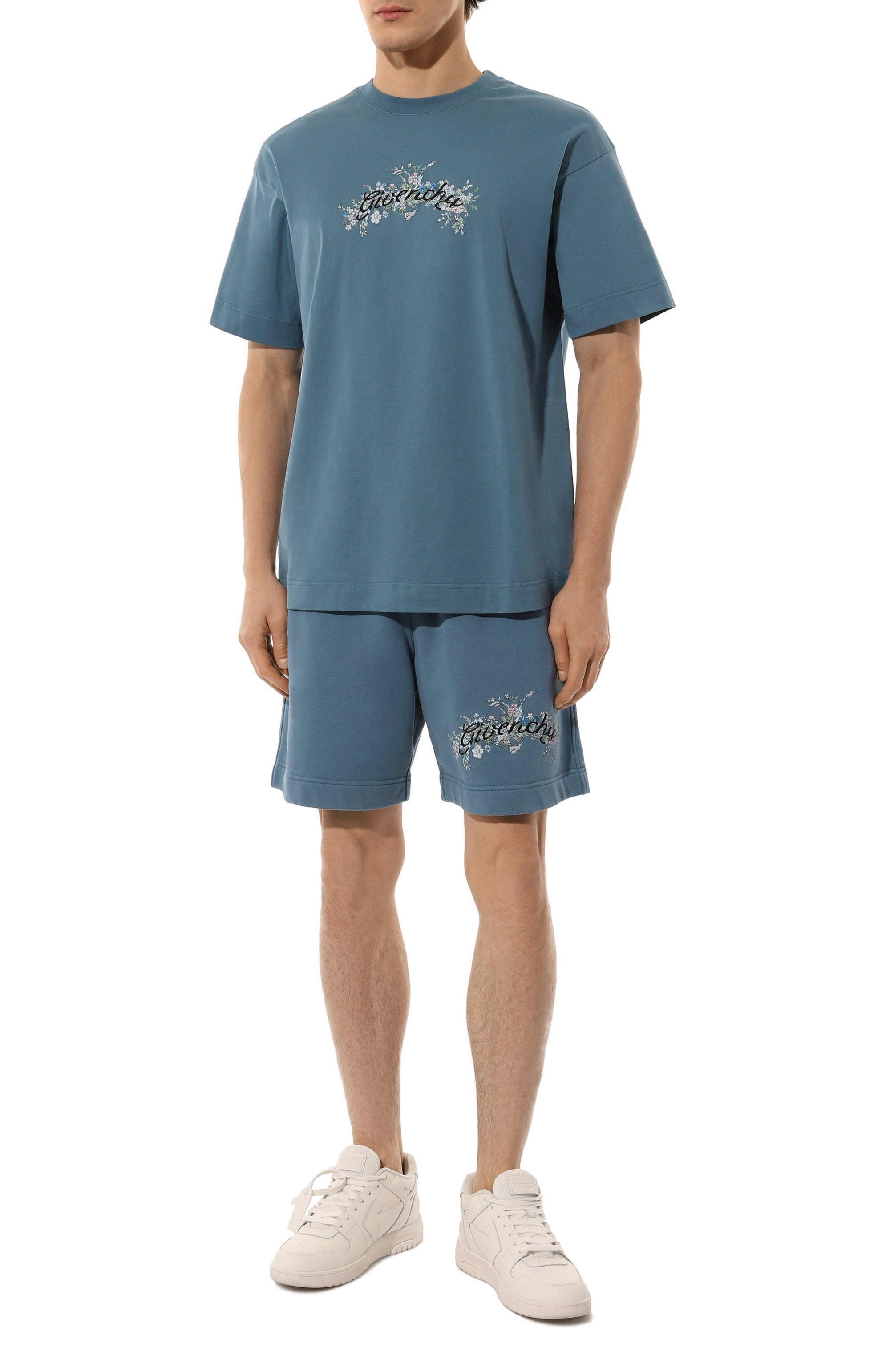 Хлопковые шорты GIVENCHY, арт. BM515J3YMU, фото 2