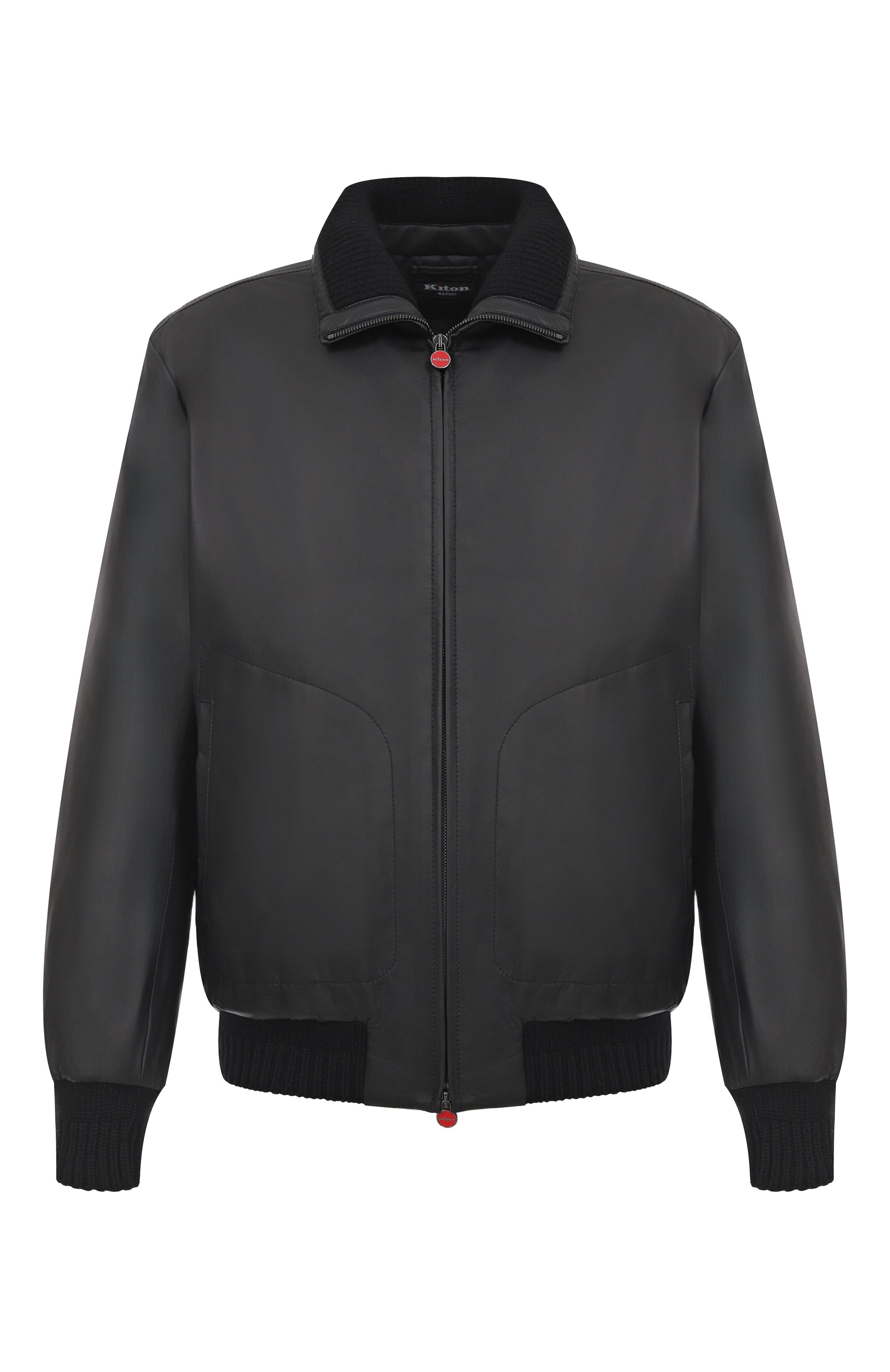 Кожаный бомбер KITON, арт. UW2239V0416H20, фото 1