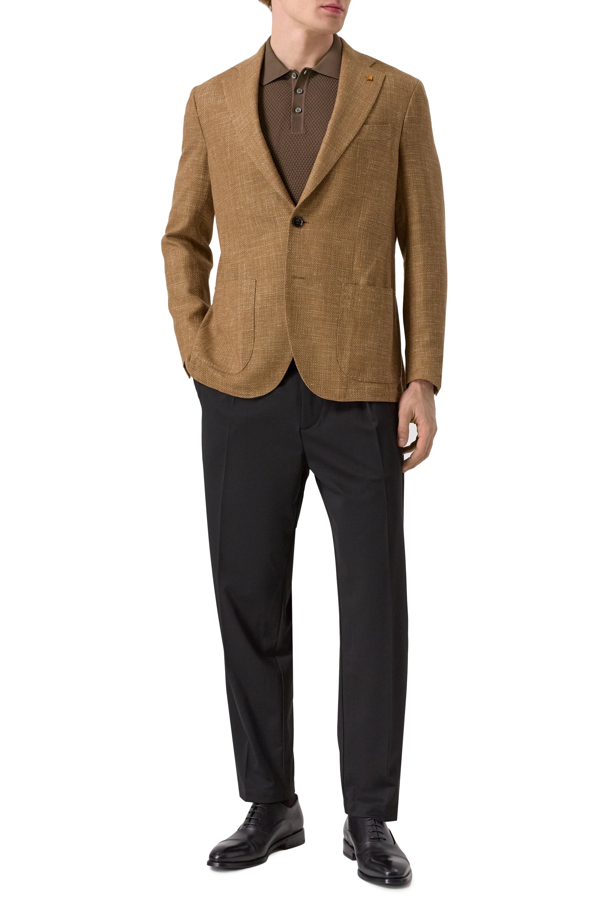 Пиджак из шерсти и шелка SARTORIA LATORRE, арт. EF74/UH0404, фото 3