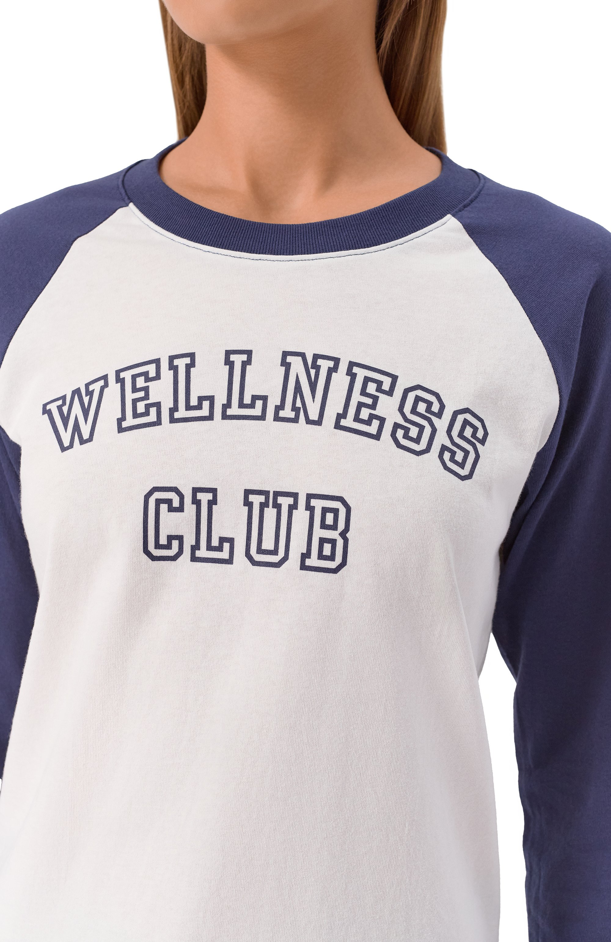 Хлопковый лонгслив SPORTY AND RICH, арт. T0046620010BL107, фото 5