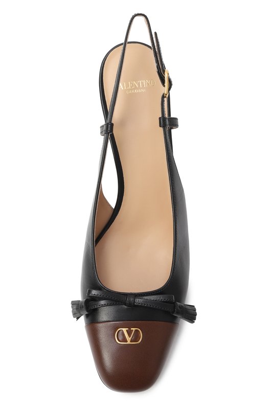 Кожаные туфли Valet Du Roi 60 Valentino 7W2S0MH9/DDT Чёрный  7W2S0MH9/DDT Фото 6