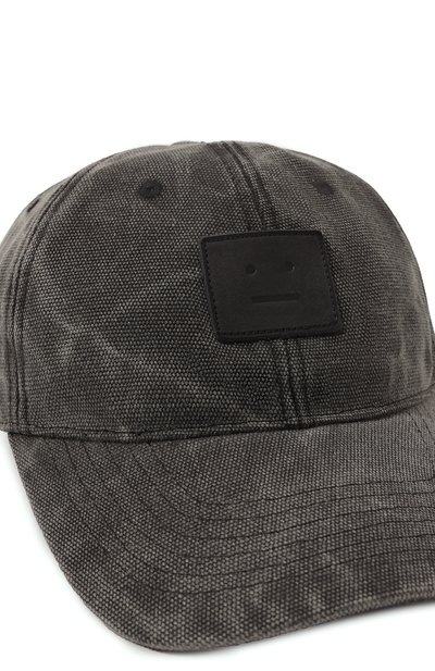 Хлопковая бейсболка ACNE STUDIOS, арт. FA UX HATS000171AFH, фото 4