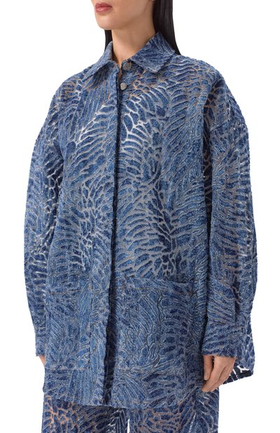 Джинсовая рубашка GIUSEPPE DI MORABITO, арт. 06PSED168D 16319, фото 3