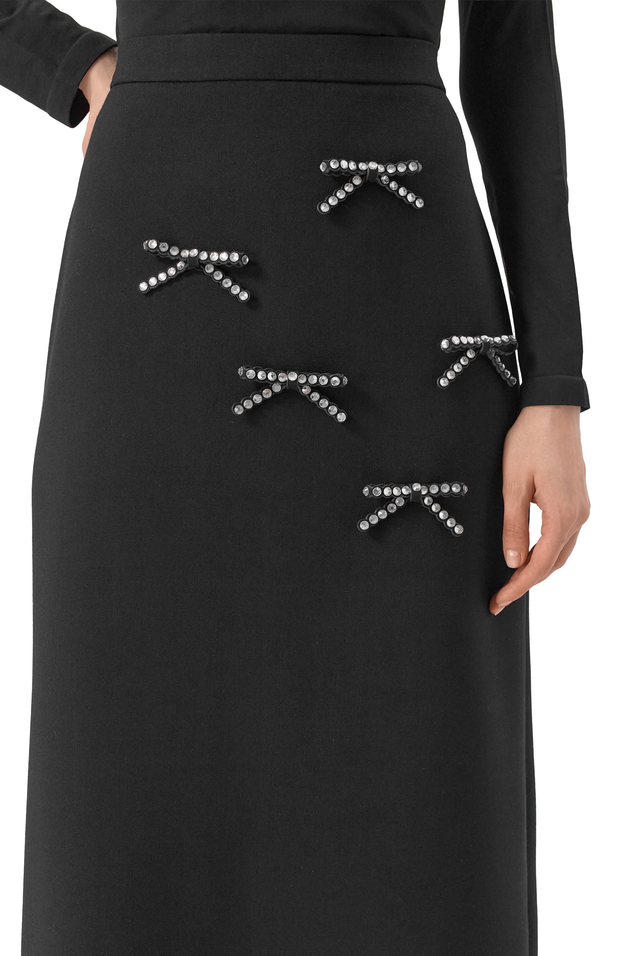 Юбка с отделкой стразами ELIE SAAB, арт. SK126_AR, фото 5