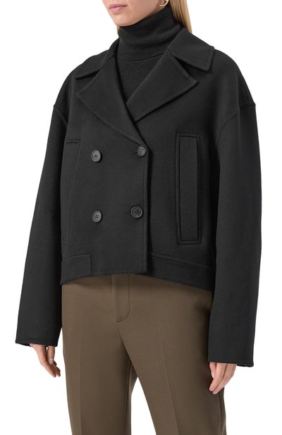 Кашемировое полупальто MVST, арт. M25.1PW.0007/BLACK, фото 3