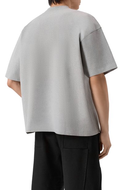 Хлопковая футболка PLANTA ROSA, арт. PR/T02/BEVERLY-DAWN/300VELVET, фото 4