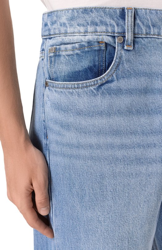 Джинсы Modern Straight 7 For All Mankind 7TD80E35-1XF Голубой  7TD80E35-1XF Фото 5
