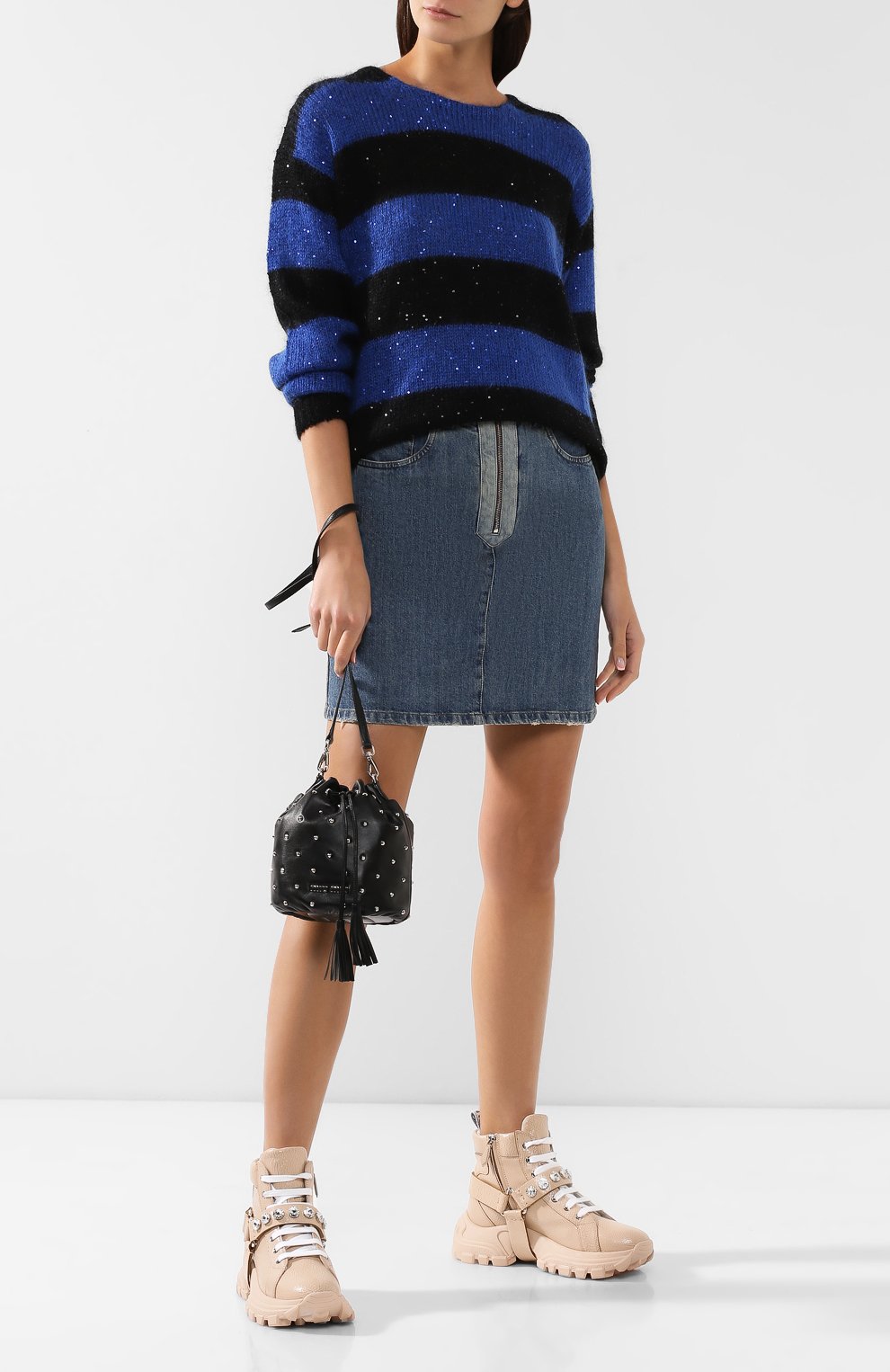 Рюкзак из кожи MIU MIU, арт. 5BE014-2B6I-F0002-OBO, фото 2