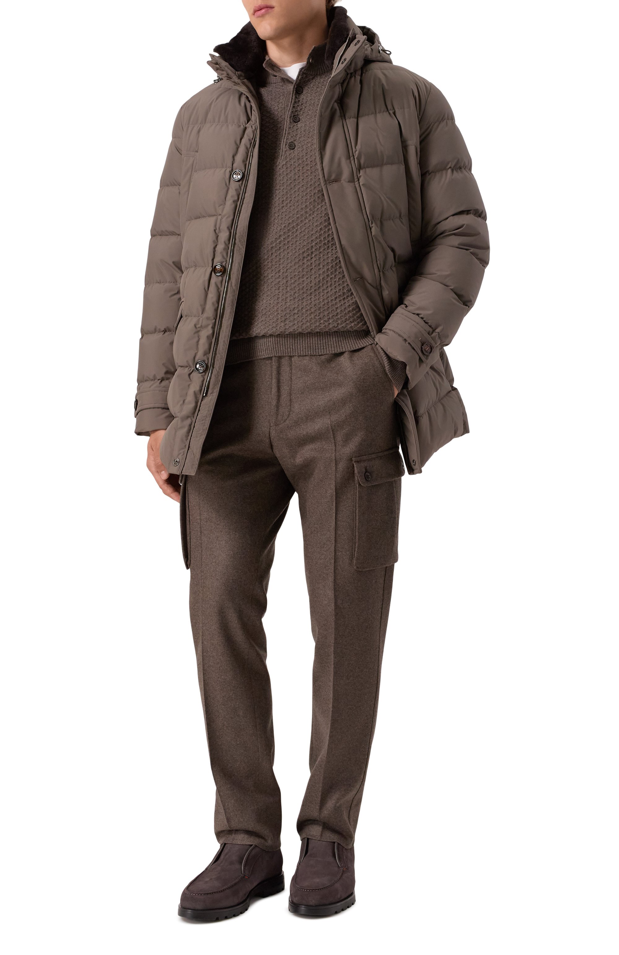 Замшевые ботинки detroit SANTONI, арт. MGDG17823NE0ASEY, фото 2