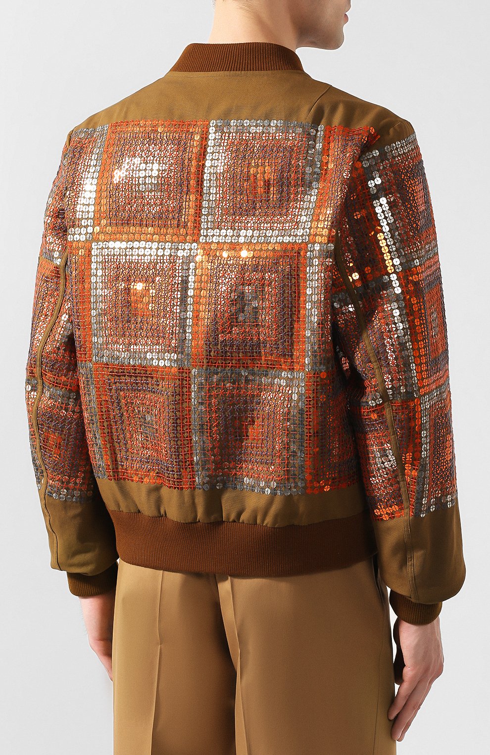 Хлопковый бомбер DRIES VAN NOTEN, арт. 191-20529-7289, фото 4