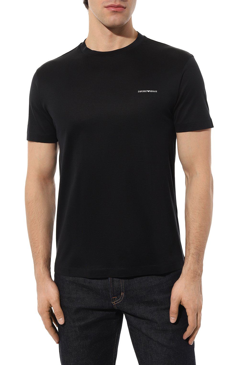 Ф�утболка из лиоцелла и хлопка EMPORIO ARMANI, арт. 8N1TD8/1JUVZ, фото 3