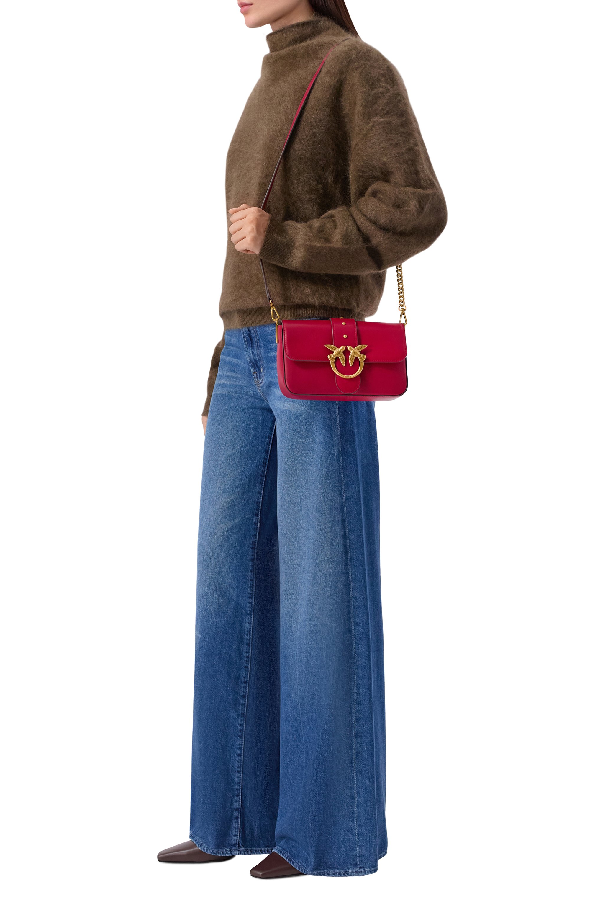 Сумка love one slouchy mini PINKO, арт. 105824/A0Q0, фото 7