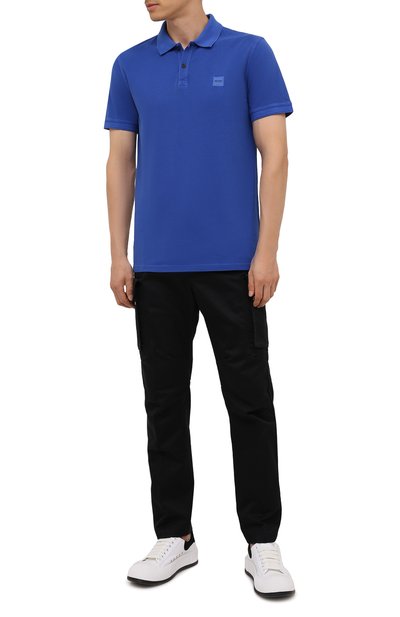 Хлопковое поло BOSS, арт. 50378365, фото 2