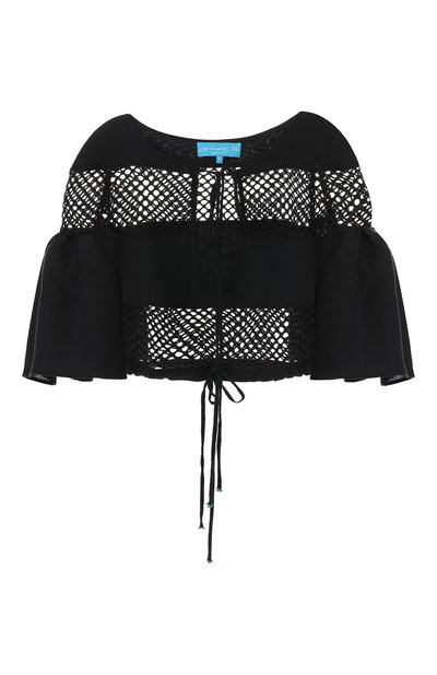 Женский топ из смеси хлопка и льна A MERE CO, арт. AMC/R19017