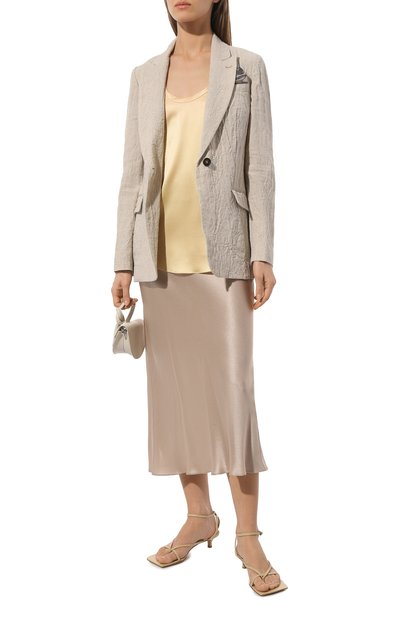 Шелковый топ BRUNELLO CUCINELLI, арт. M0C59E0600, фото 2