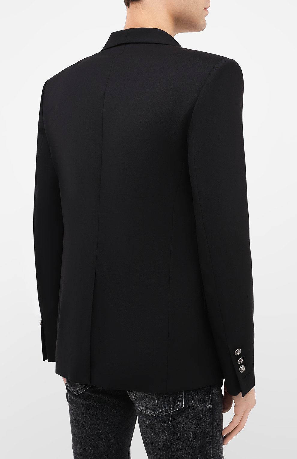 Шерстяной пиджак BALMAIN, арт. UH17139/W067, фото 4