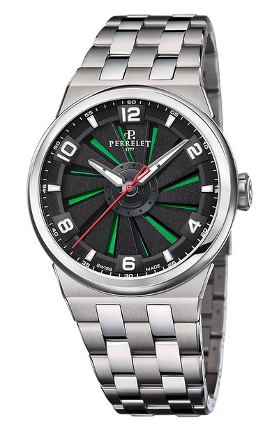 Мужские часы turbine 41 full titanium green PERRELET, арт. A4066/3