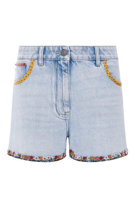 Джинсовые шорты Valentino 7B3DD20B94W Голубой 7B3DD20B94W
