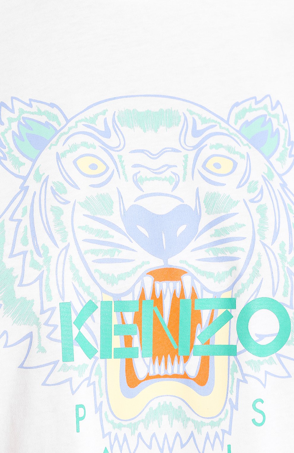 Хлопковая футболка KENZO, арт. FA52TS9594YA, фото 5
