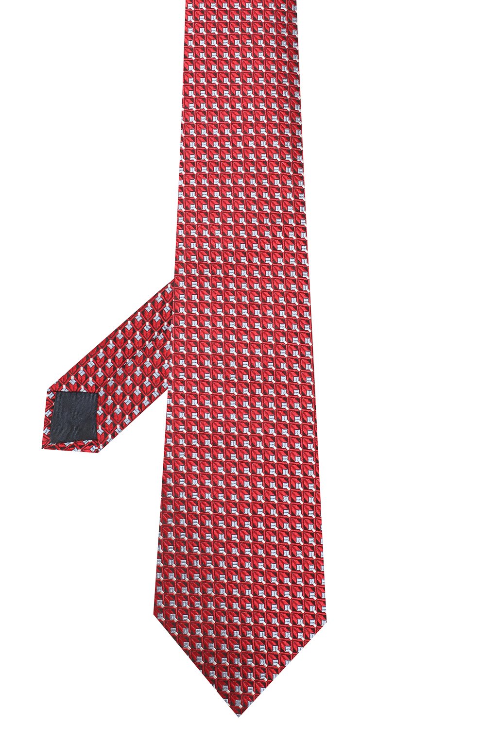 Шелковый галстук LANVIN красного цвета по цене 8415 руб., арт. 2152/TIE, фото 2 Шелковый галстук LANVIN, арт. 2152/TIE, фото 2