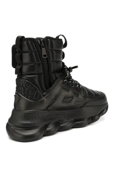 Кожаные кроссовки chain reaction VERSACE, арт. DSR706G/D11N, фото 4