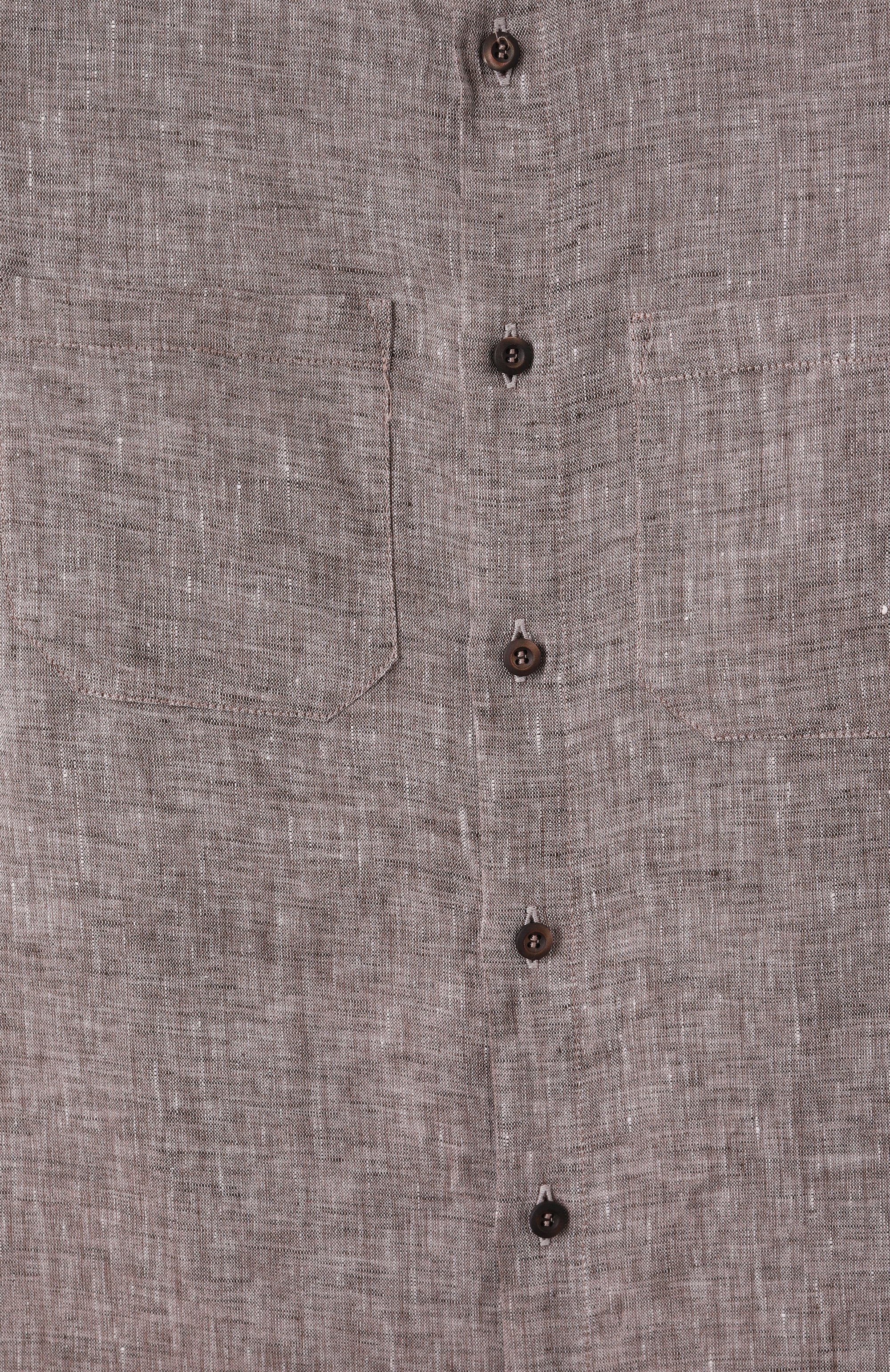 Льняная рубашка BRUNELLO CUCINELLI, арт. BM684C330B, фото 3