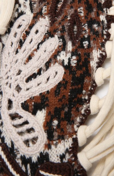 Шарф из шерсти и кашемира CHLOÉ, арт. CHC21WME03560, фото 3