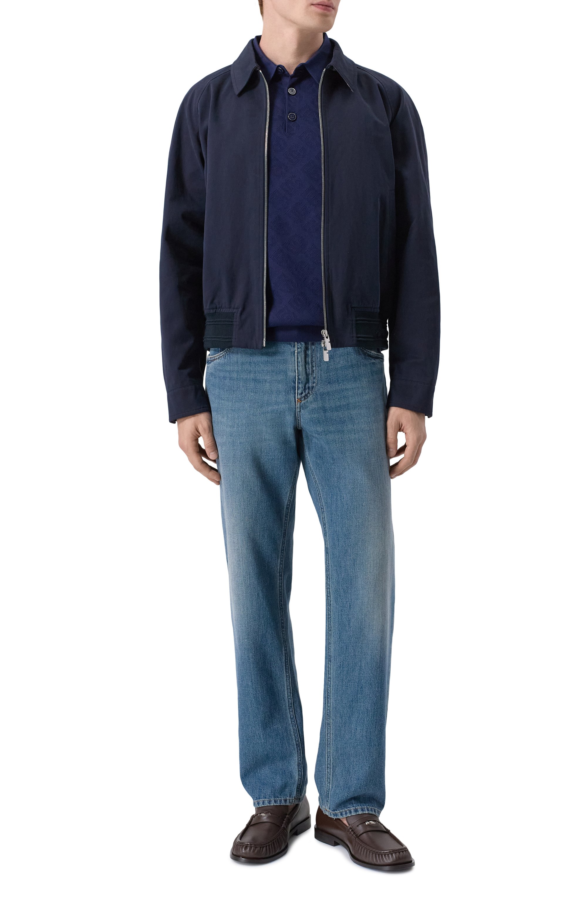 Шелковое поло DOLCE & GABBANA, арт. GXZ02T/JBS09, фото 2