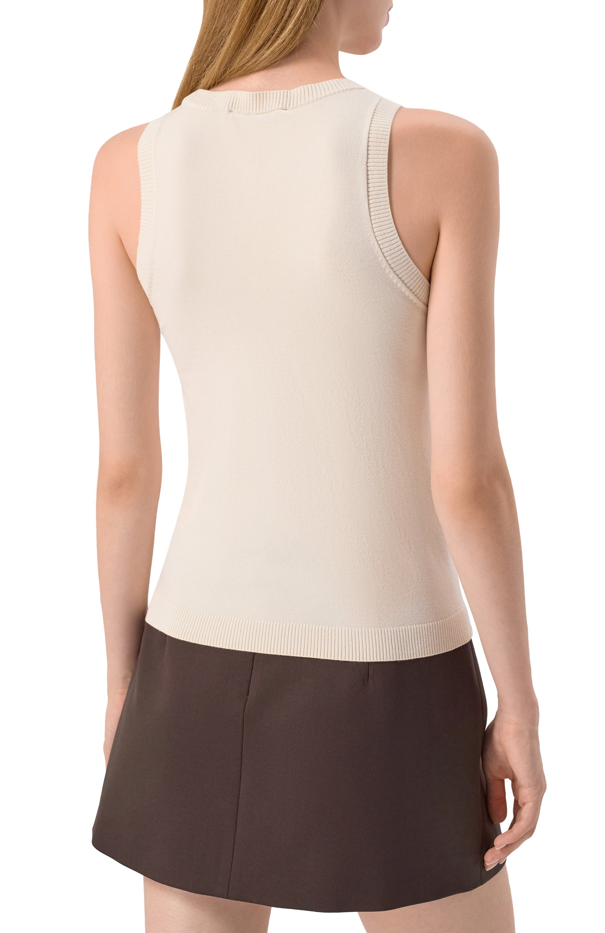 Майка из вискозы WEEKEND MAX MARA, арт. ASBUURG, фото 4