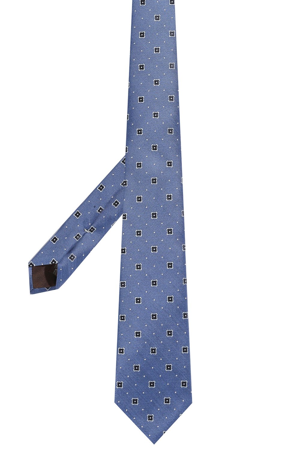 Шелковый галстук CANALI синего цвета по цене 15450 руб., арт. 18/HJ03953, фото 3 Шелковый галстук CANALI, арт. 18/HJ03953, фото 3