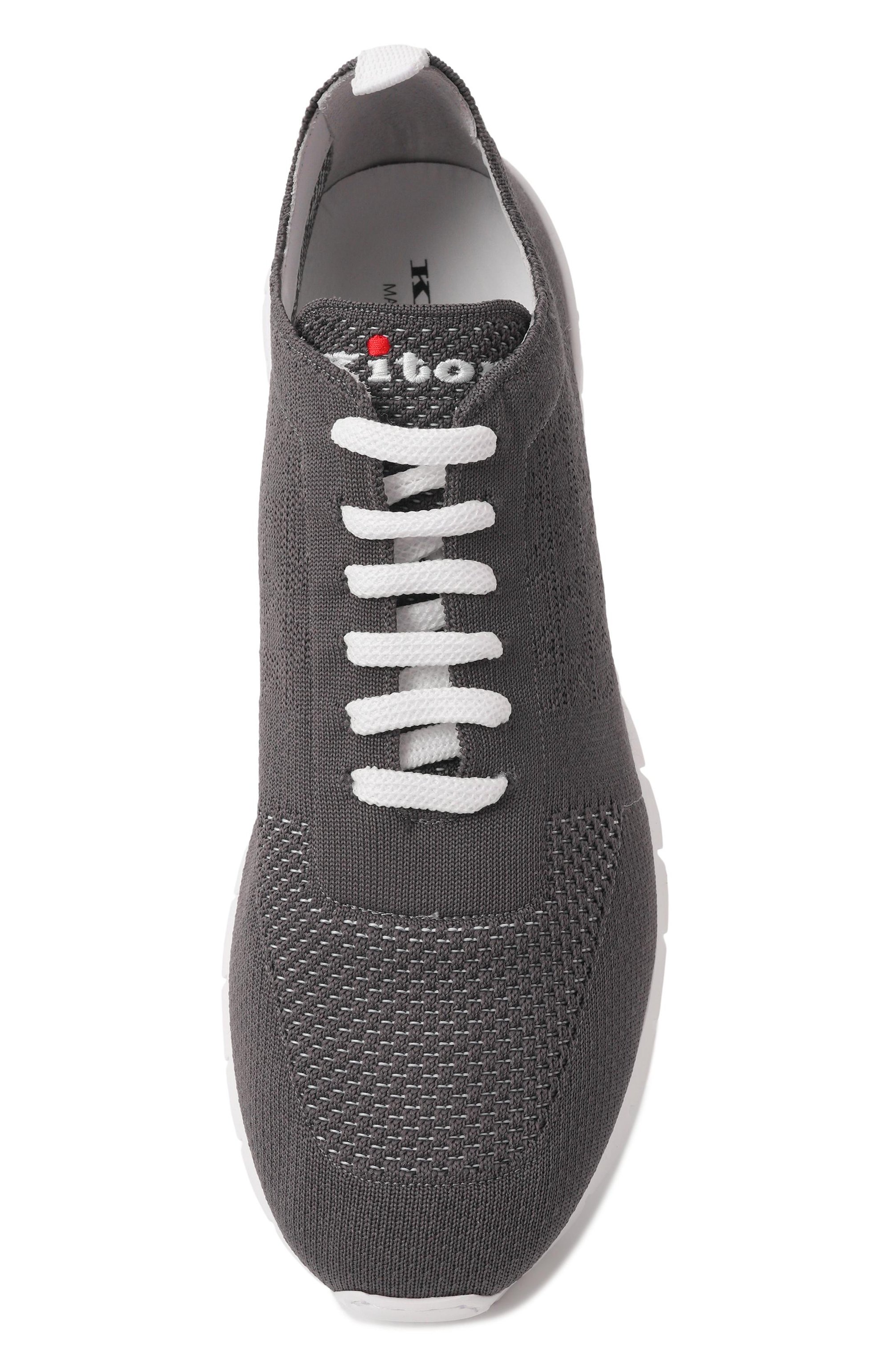 Текстильные кроссовки KITON, арт. USSFITSN0115204_12-13, фото 6