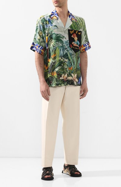 Кожаные сандалии ns1 DOLCE & GABBANA, арт. CS1795/AX656, фото 2