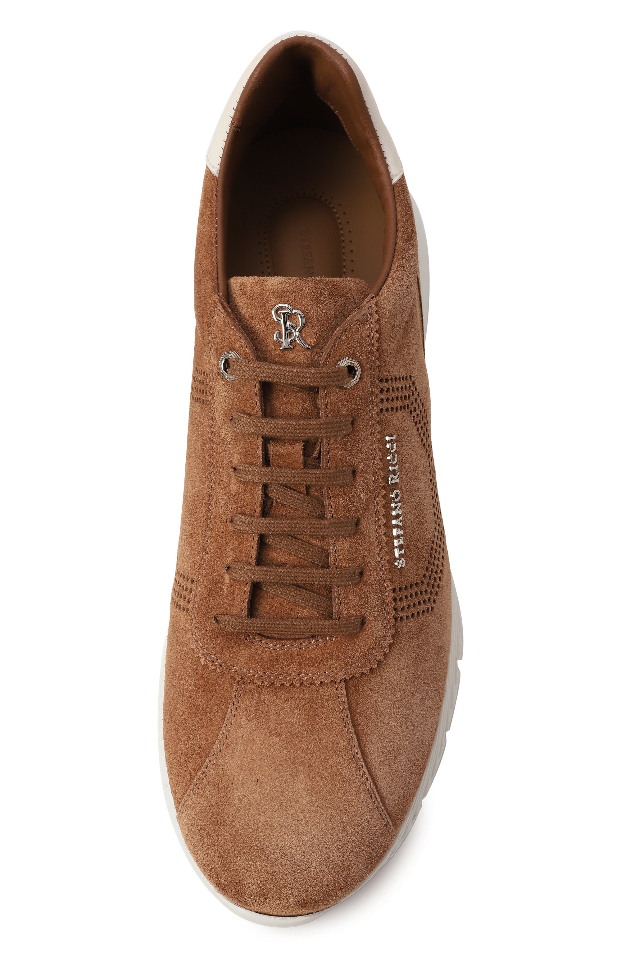 Замшевые кроссовки STEFANO RICCI, арт. UZ689G6574/SDPWY, фото 6