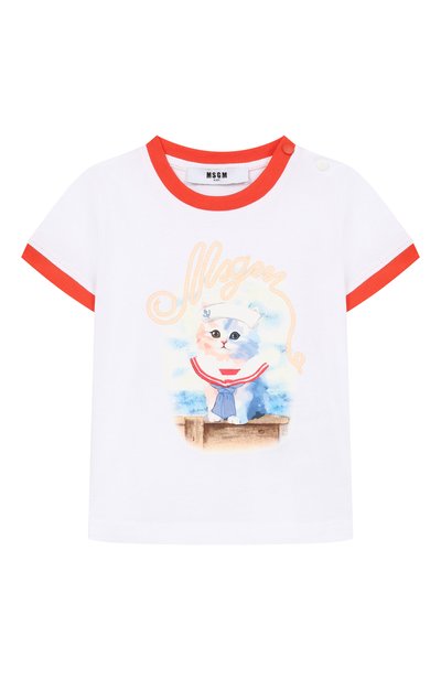 Комплект из футболки и шорт MSGM KIDS, арт. S6MSNGTR269