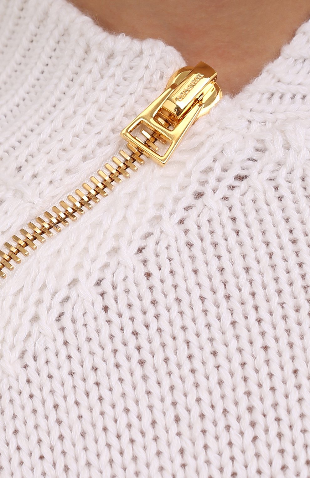 Свитер из кашемира и хлопка TOM FORD, арт. MAK1058-YAX301, фото 5