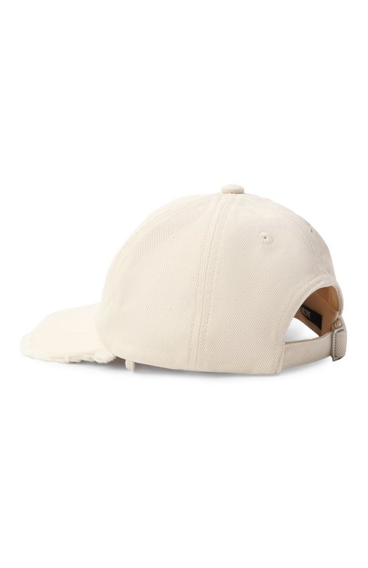 Хлопковая бейсболка Jacquemus 23EACU00452/AW00092 Кремовый  23EACU00452/AW00092 Фото 2