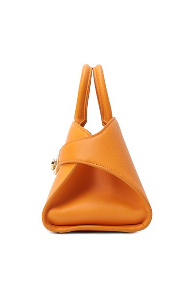 Сумка hug xs FERRAGAMO оранжевого цвета по цене 287000 руб., арт. 215975/784586, фото 4 Сумка hug xs FERRAGAMO, арт. 215975/784586, фото 4