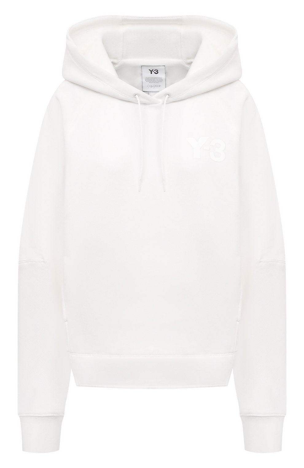 Хлопковое худи Y-3, арт. GV2800/W, фото 1
