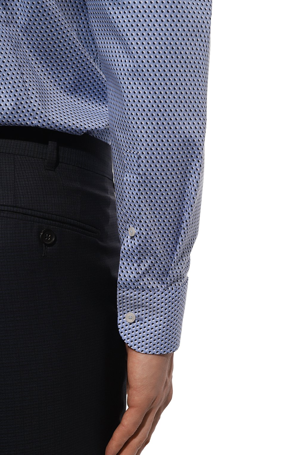 Хлопковая сорочка BOSS, арт. 50490008, фото 6