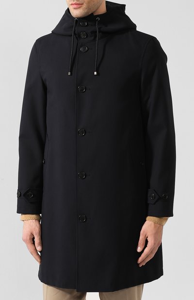 Хлопковый плащ BURBERRY, арт. 8018796, фото 3