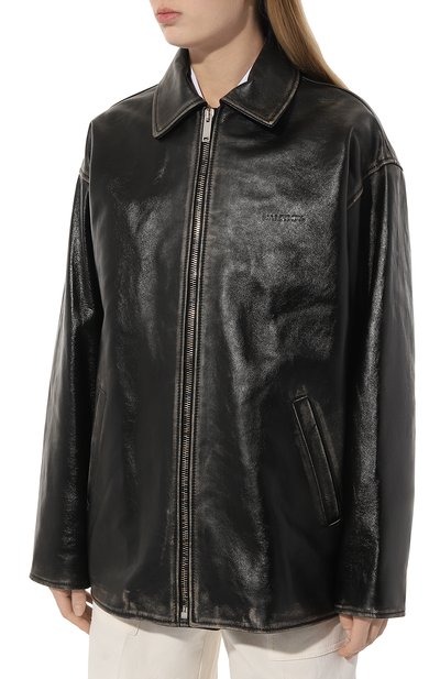 Кожаная куртка HALFBOY, арт. HSS241WLJK069, фото 3