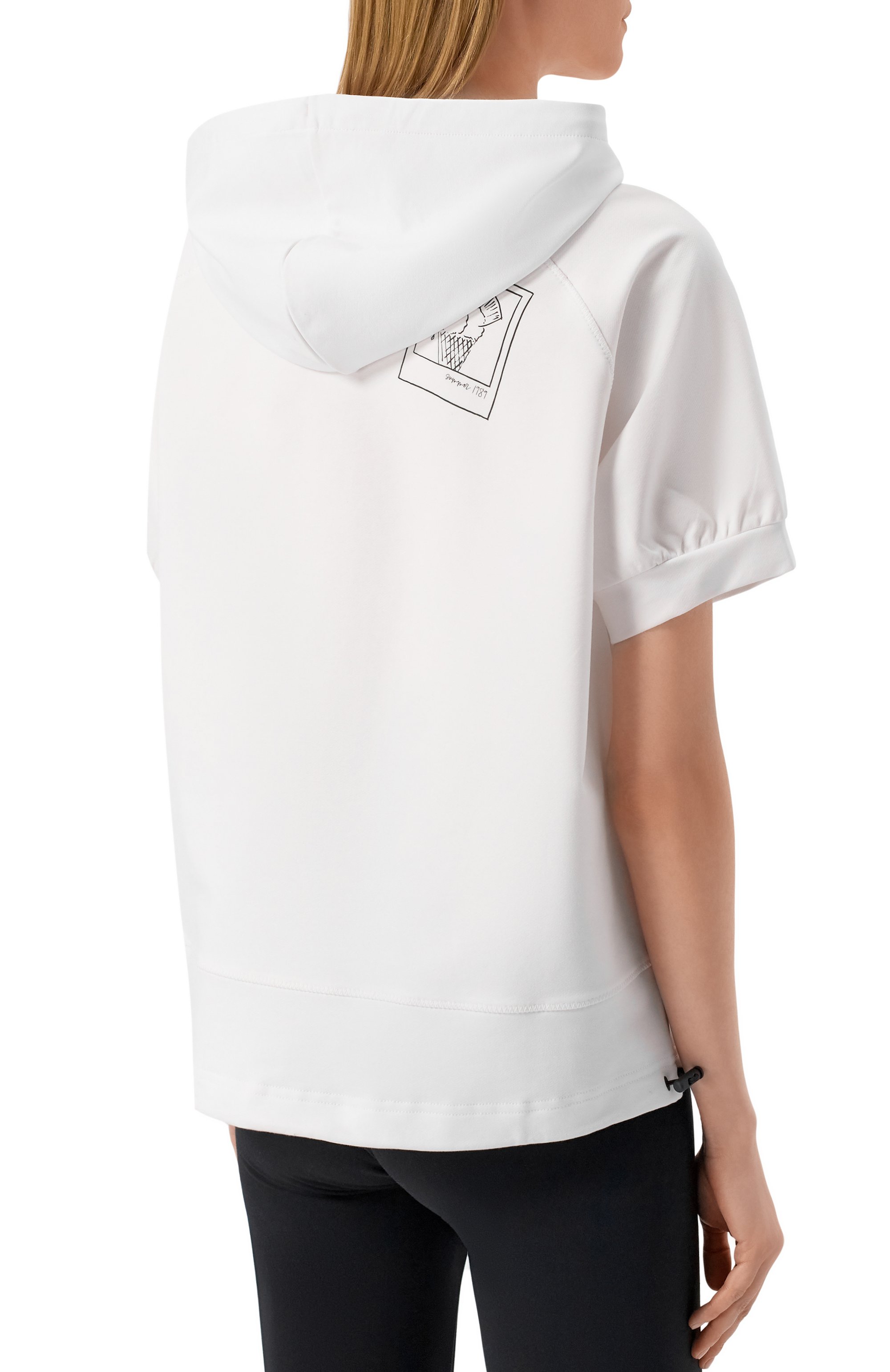 Хлопковое худи BOGNER FIRE+ICE белого цвета по цене 21200 руб., арт. 84983697, фото 4 Хлопковое худи BOGNER FIRE+ICE, арт. 84983697, фото 4