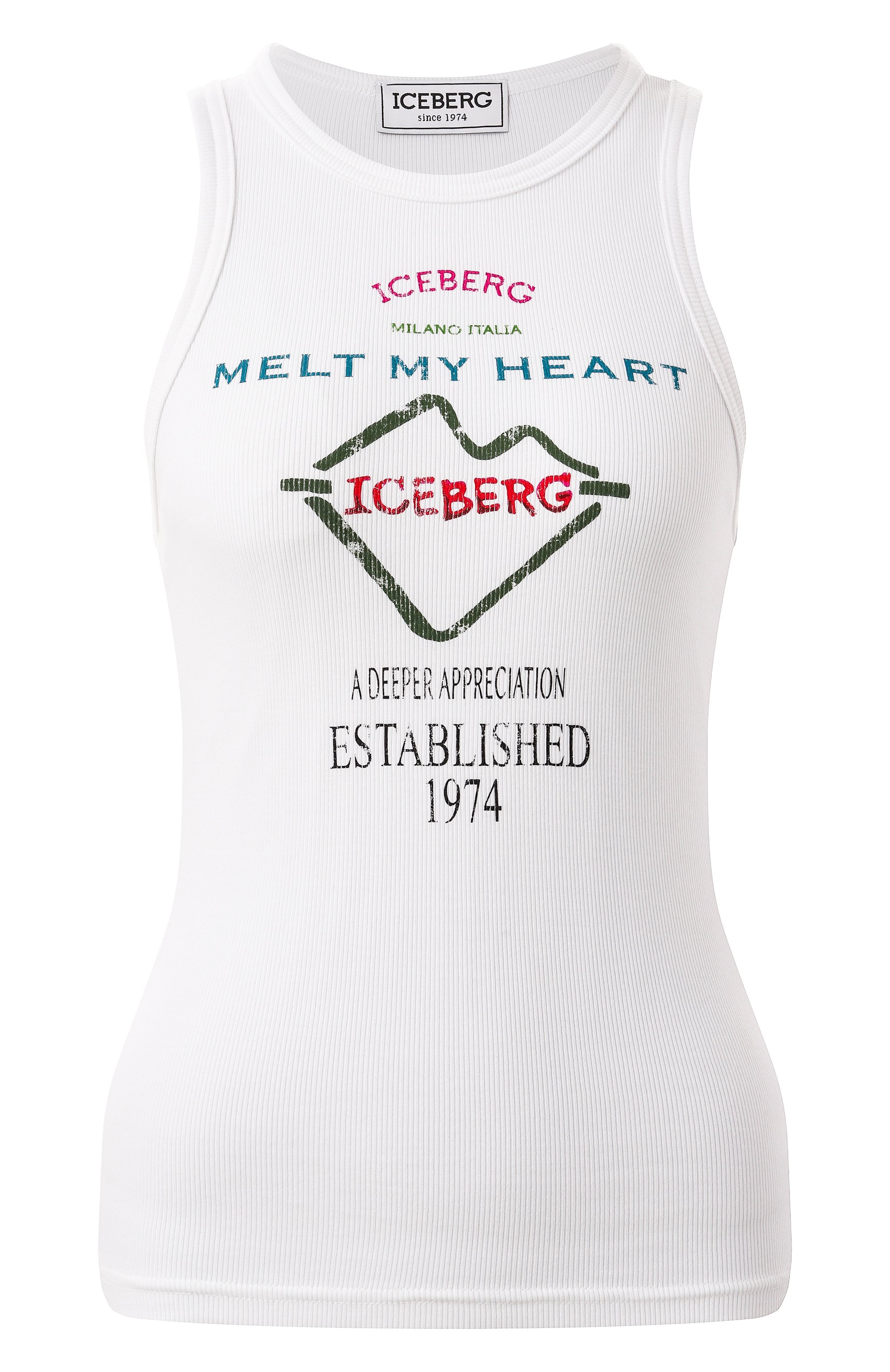 Хлопковая майка ICEBERG, арт. T111/6302, фото 1